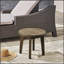 Table d'appoint d'extérieur durable en bois d'acacia résistante aux intempéries, pour les patios et les terrasses-270910360