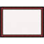 Tableau blanc en liège, cadre en bois Rubino Cherry Scoop - babillard, tableau d'organisation, tableau d'affichage-94411113