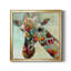 «Paint Splash Giraffe», reproduction d'art sur toile encadrée-2009122074-2009122079