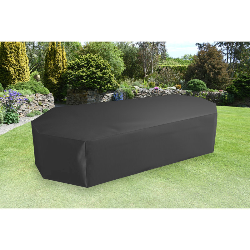 Outdoor Patio Dining Set Cover, Black