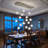 16-lights Rectangular Crystal Chandeliers Led Dimmable-722498677