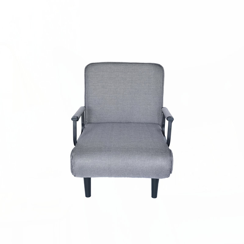 Folding sofa chair   grey