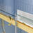 Bypass Shower Door, Sliding Door,Soft Close System, With 5/16" Tempered Glass And Brushed Gold Finish 4874