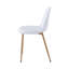 44.5cm H Upholstered Metal Side Chair