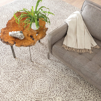 Temple Wool Oriental Area Rug
