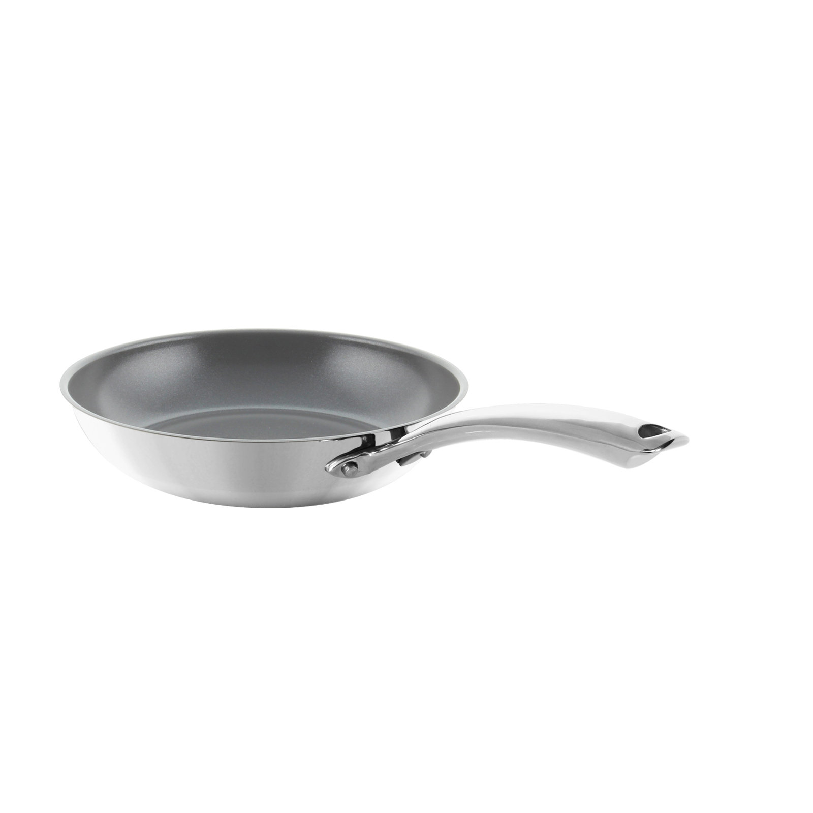 3.Clad Stainless Steel Frying Pan