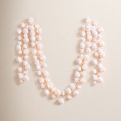 72'' in. Lighted Faux Garland
