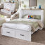 Lit escamotable double avec station de charge et grand tiroir de rangement-2106597657-2106597658