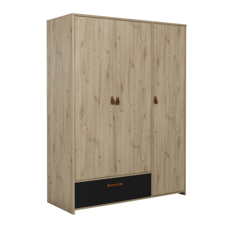 Peninsula 3 Door Manufactured Wood Wardrobe