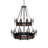 48" Wide Costello 20 Light Two Tier Chandelier