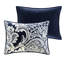 Housse de couette 6 pièces pour très grand / très grand lit, coussins de manipulation en tissu très grand imprimé de motifs complexes-121409451-121409452