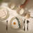  Dinnerware Set, 12 Piece Service For 4, Ceramic, Ivory-785448612