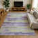 Premium Machine Washable Slesnick AMF1665 Stripes Rug