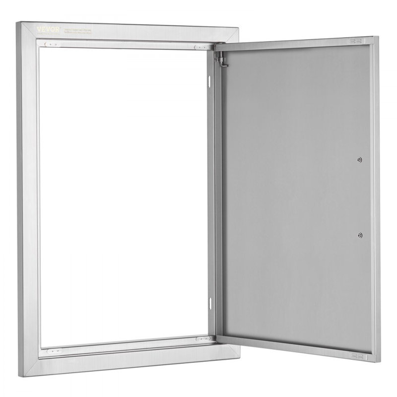 VEVOR 43.2 cm W x 5.1 cm D Stainless Steel Access Door