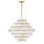16 - Light Unique Tiered Chandelier