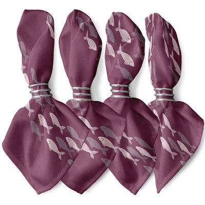 Sudie Polyester Square Napkin