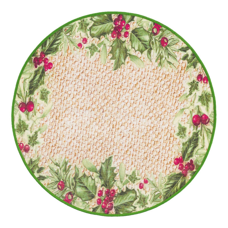 Tapis d'extérieur Jill Zarin, Rond 3 pi 3 po