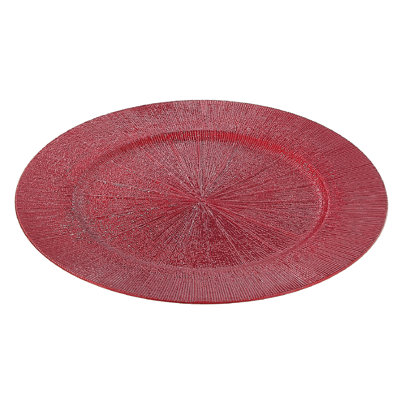 Melamine Abstract Charger