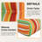 Outdoor Replacement Cushion Set Deep Seating High Back Seat / Back Cushions with Ties (Set of 2)-971156643