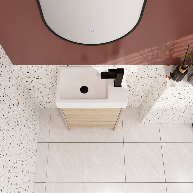 Ensemble de meuble-lavabo simple 18,44 po avec dessus Marview