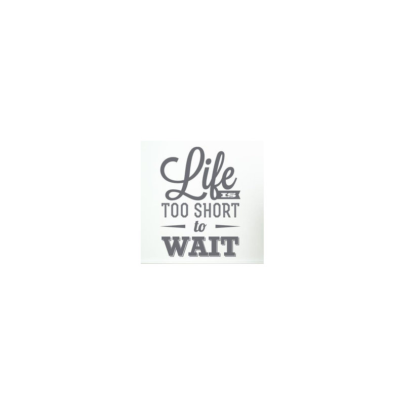 Wall Decal, Large, Grey