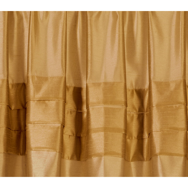 Stolz Tailored Window Valance, Gold