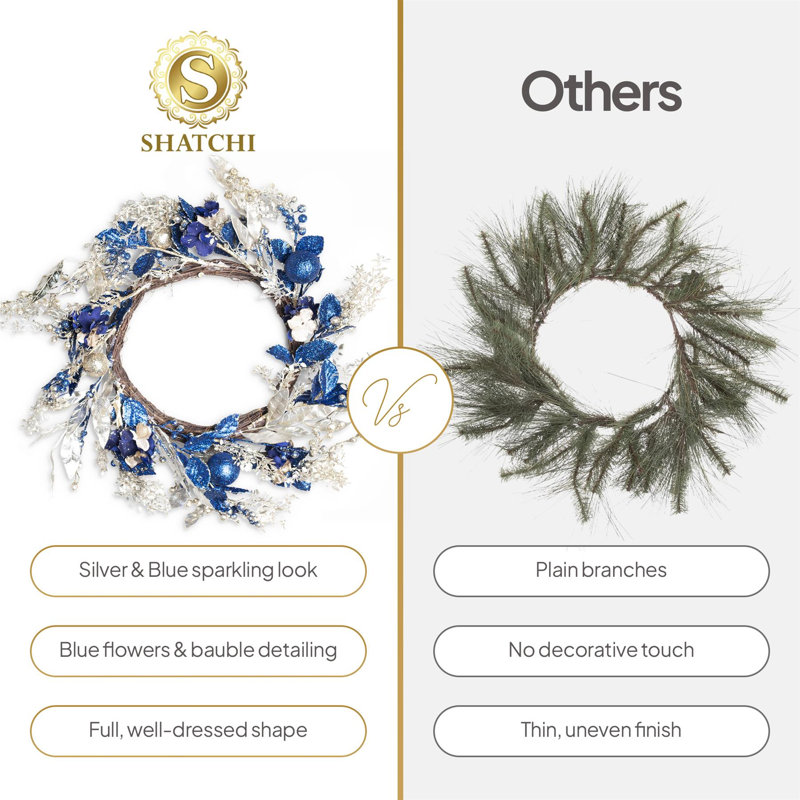 Polyethylene 75cm Wreath