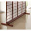Room Divider Stand - Walnut - 3 Panel-1724886514-1724886509