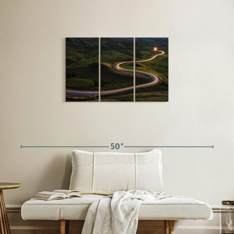 Country Road Light Trail, 20" H x 33" W