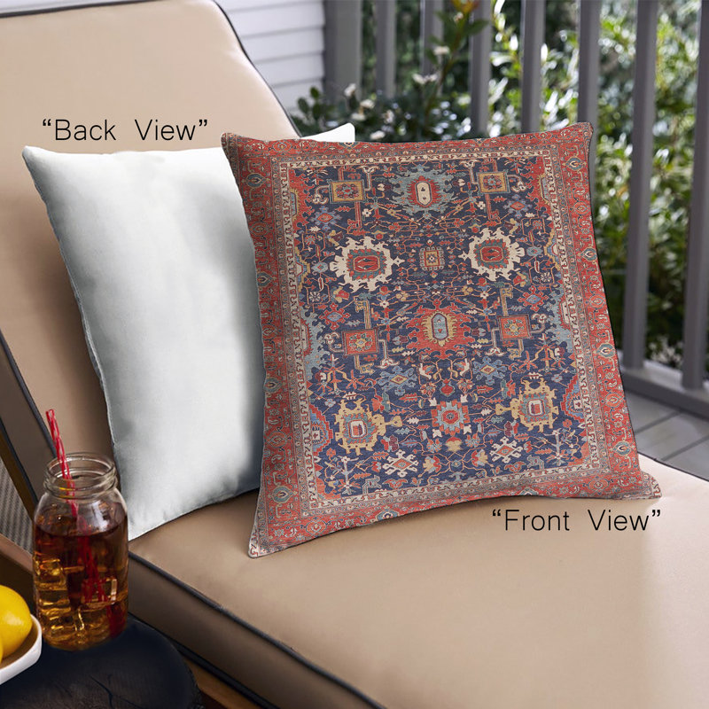 Housse et insert de coussin carré Mid-Century Urban