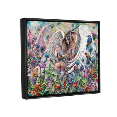 " Angel & Fairies Vivid Meadow " by Sheila Wolk