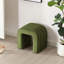 50cm Wide Upholstered Ottoman Footstool with Tufted Detail, Leg Levellers and Storage for Bedroom Living Room-263682469