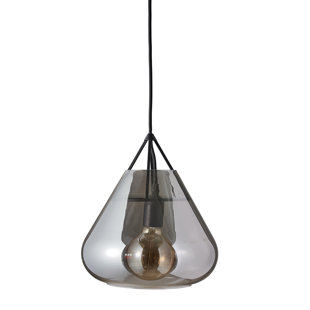 1 - Light Smoke Single Pendant
