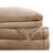 3 PCS Twin Micro Plush Sheet Set Taupe