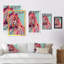 Œil de tigre rose, coup de peinture - peinture-532440449-532440440-486154609