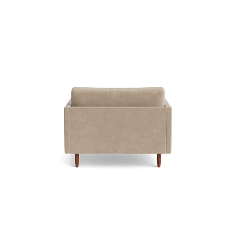 Skinny Fat Chair, Velvet - Beige
