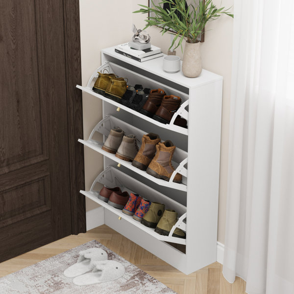 Red Barrel Studio® 18 Pair Shoe Storage Cabinet & Reviews - Wayfair Canada