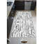 Tapis noir / blanc en polyester tissé à la machine-1827506304