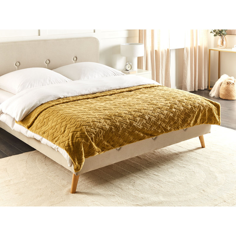 SITAPUR Polyester Bedspread, 200 x 220cm Bedspread