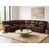 Dark Brown Faux Leather