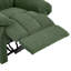 Fauteuil inclinable vert, fauteuil inclinable rembourré manuel-1363237260