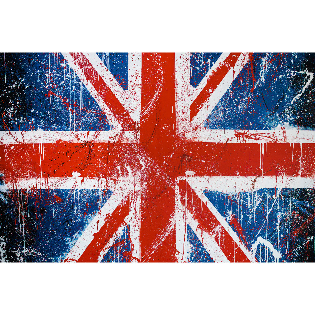 Britische Flagge - Leinwandbild