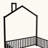 Metal House Platform Bed With Guardrail-1749464083-1749464080