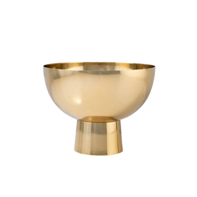 Handmade Stainless Steel Metal Decorative Bowl - Set of 1