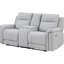 Console inclinable en gris foncé, aspect chic, 2 porte-gobelets, rembourrés de mousse et de fibres, 72,73 po Profondeur, largeur de 38,06 po, hauteur de 38,31 po avec console, tissu gris et rembourrage, X