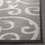 Rectangle Floral Hand Woven Indoor / Outdoor Area Rug-18097458