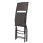 Tabouret de bar d'extérieur en osier et rotin