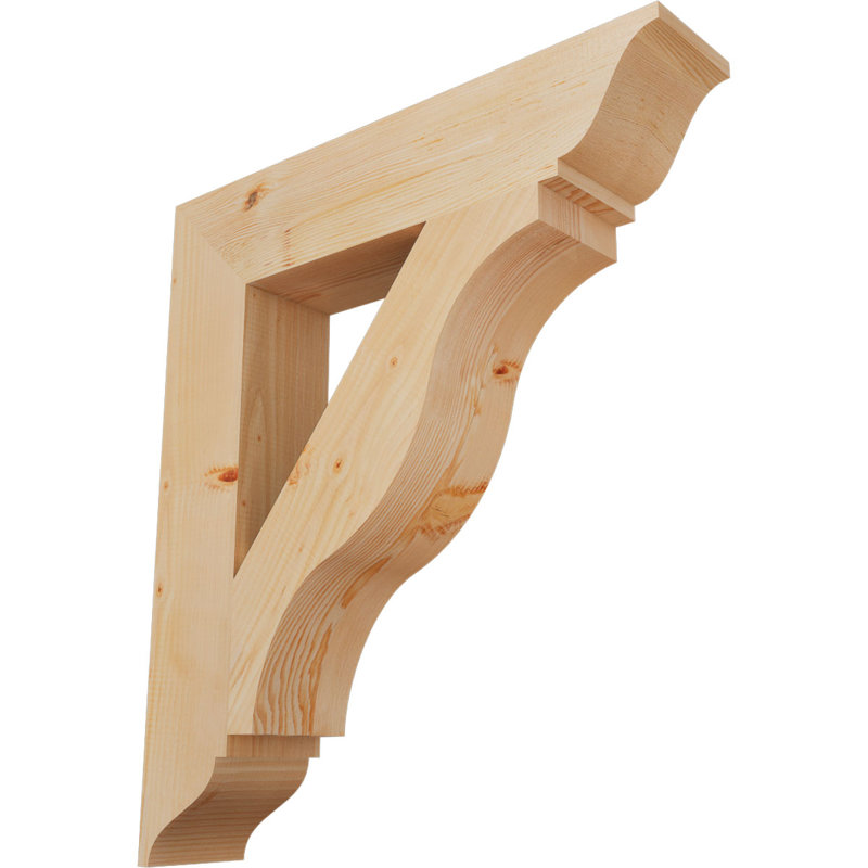 Support traditionnel Funston, H 34 po x l 5,5 po x P 30 po, Douglas, Lisse