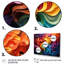 Opt Art Vibrant Illusions II - art mural encadré Op Art-606720902-645805579-606720903