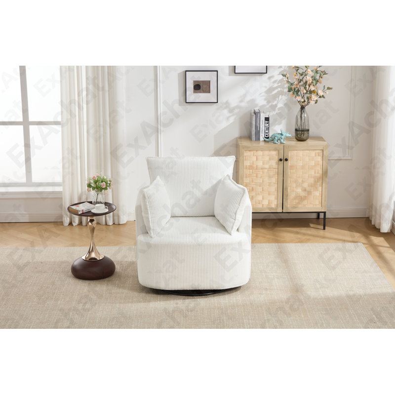Chaise pivotante, Blanc